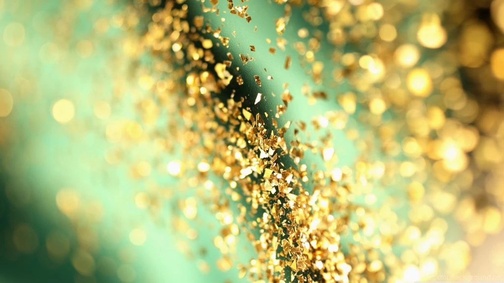 Gold Glitter HD Backgrounds / 1920x1080