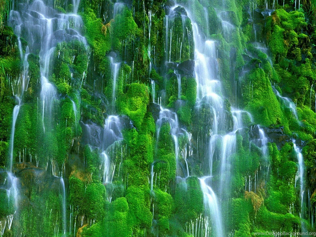 Mossbrae Waterfalls California Free Desktop Backgrounds Free ...