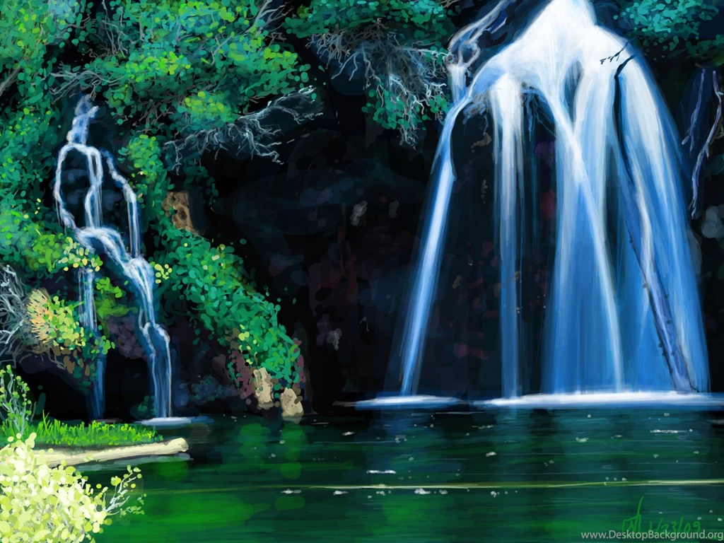 Waterfall HD Backgrounds