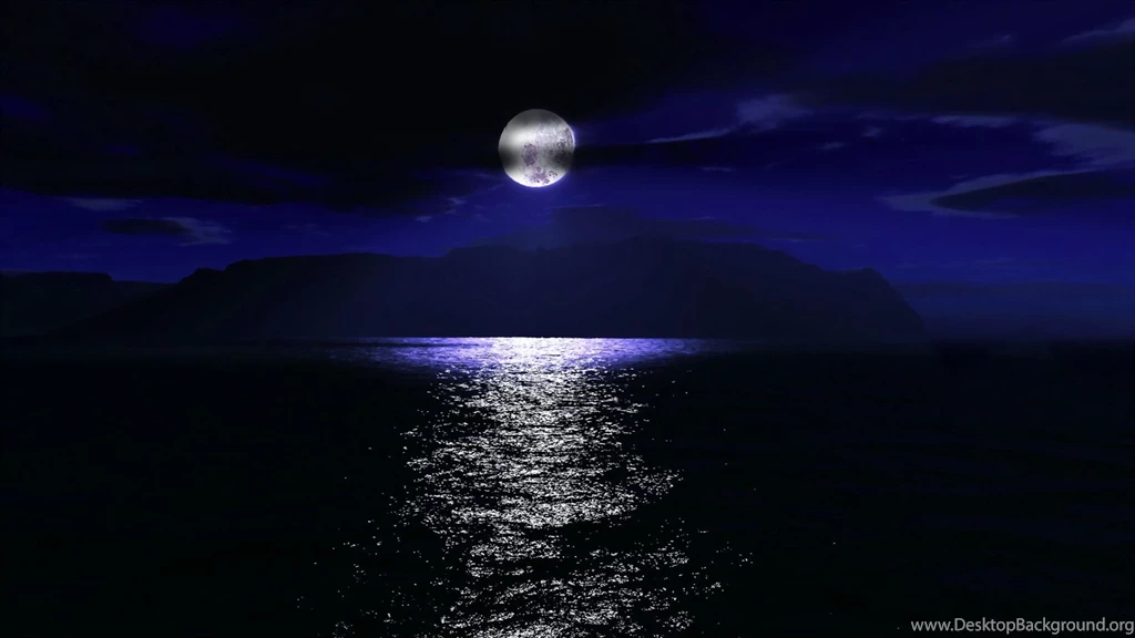 Dark Night Moon Hd Desktop Wallpaper.jpg