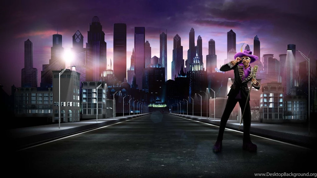Download Wallpapers 2560x1440 Saints Row, Character, Road, City ...