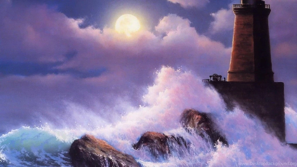 Oceans Tag Wallpapers Page 2: Light Beginning Autumn Lighthouses ...
