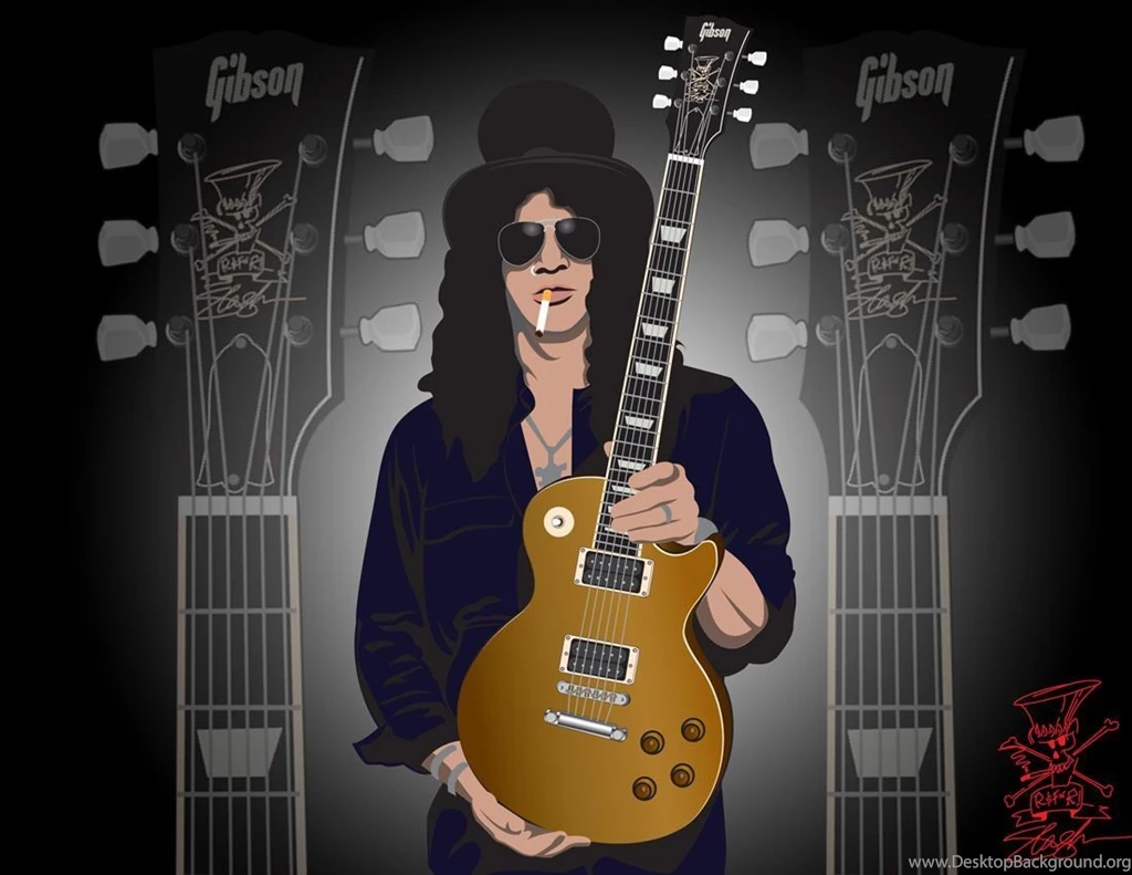 Slash Guitar Animation