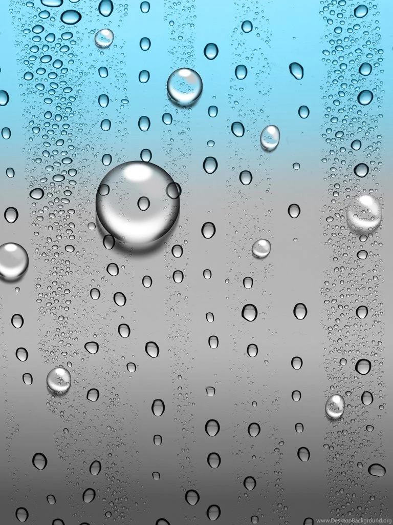 IWallpapers Mini iPad Water Droplets Wallpapers