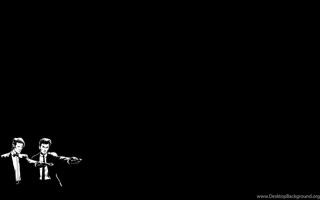 Doctor 10 And Doctor 11 In Pulp Fiction Pose >> HD Wallpaper, Get ...