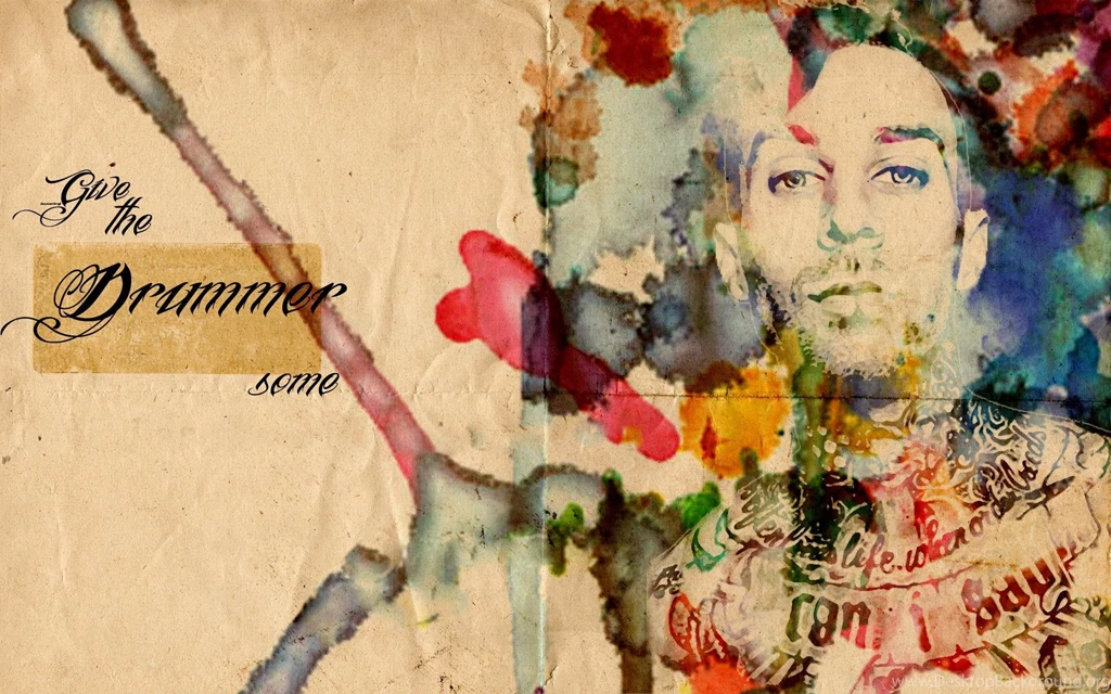 Travis Barker Watercolor