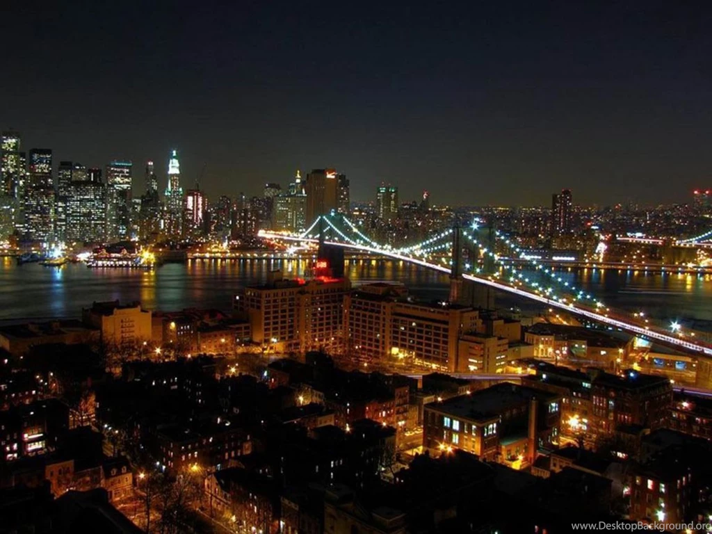 New York Brooklyn Bridge Night Wallpaper.jpg