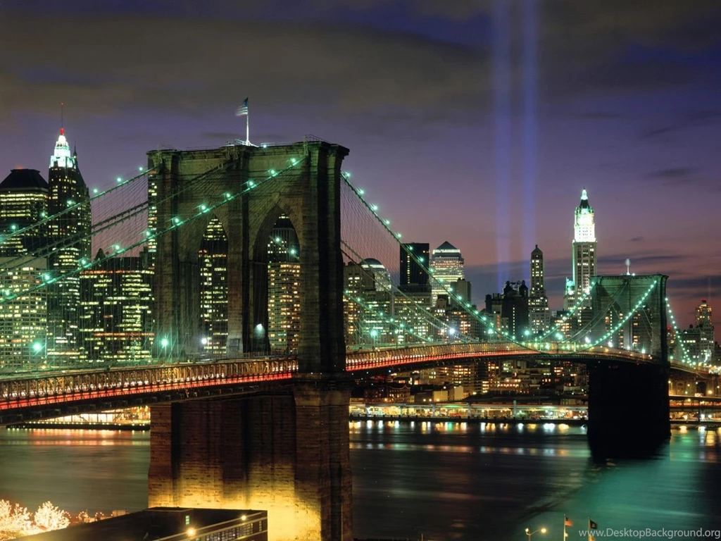 Brooklyn Bridge Night   Wallpapers