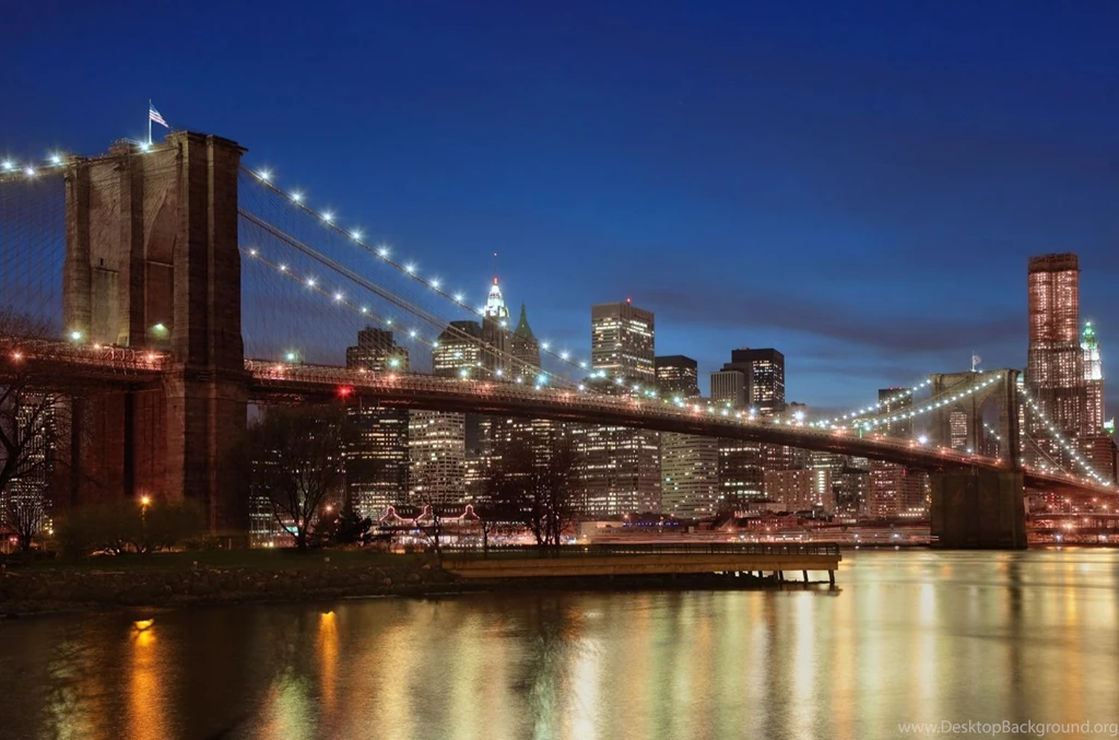 Brooklyn Bridge At Night By ZingZama On DeviantArt