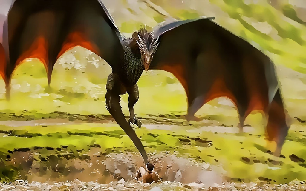 Drogon   GoT's Red Dragon Fan Art Wallpapers
