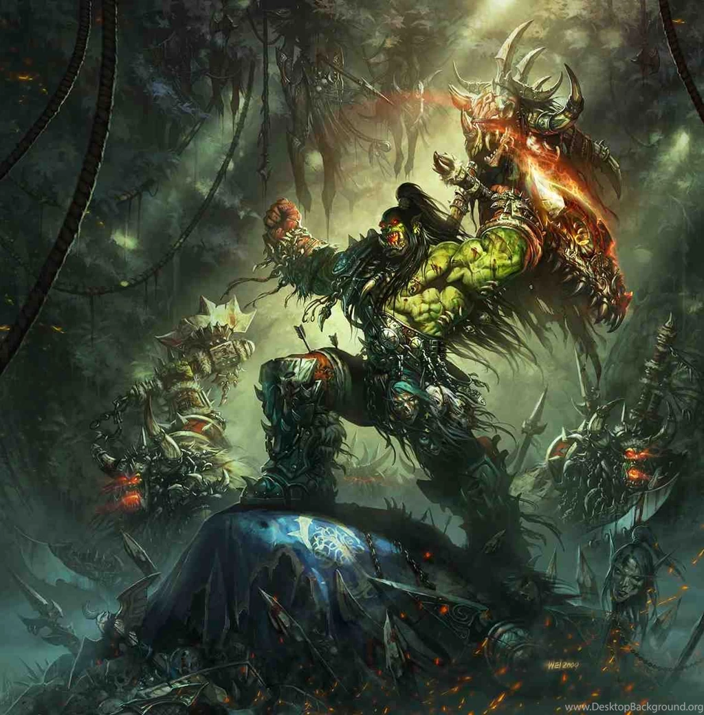 My Favorite Picture Of Grom Hellscream Ever : Wow