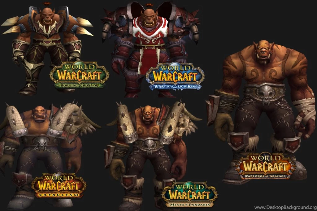 Over The Years Garrosh Hellscream By ValAndy7 On DeviantArt