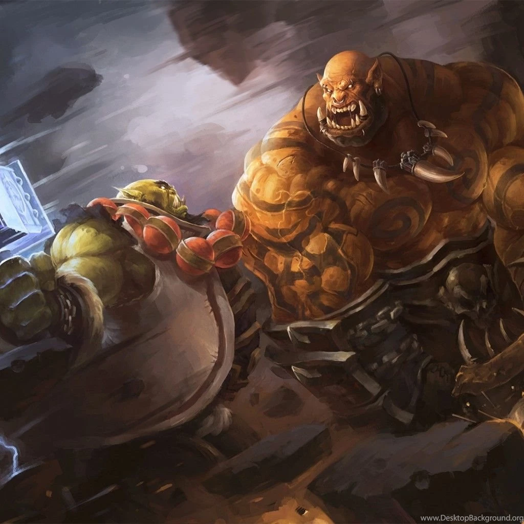 Wallpapers Thrall, Wow, Garrosh Hellscream, Garrosh, World Of ...