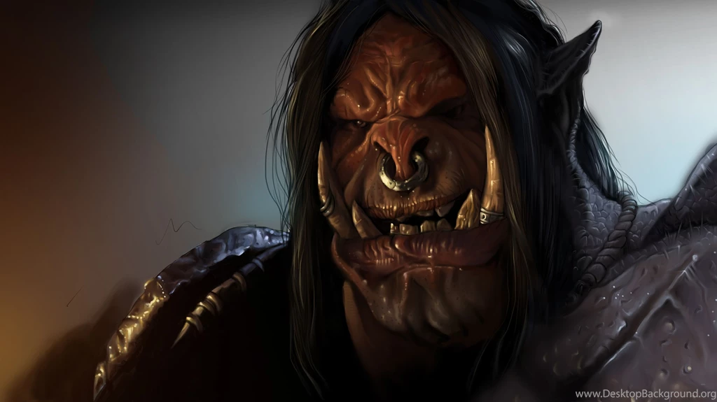 Download Wallpapers Orc, World Of Warcraft, Dlc, Warlords Of ...