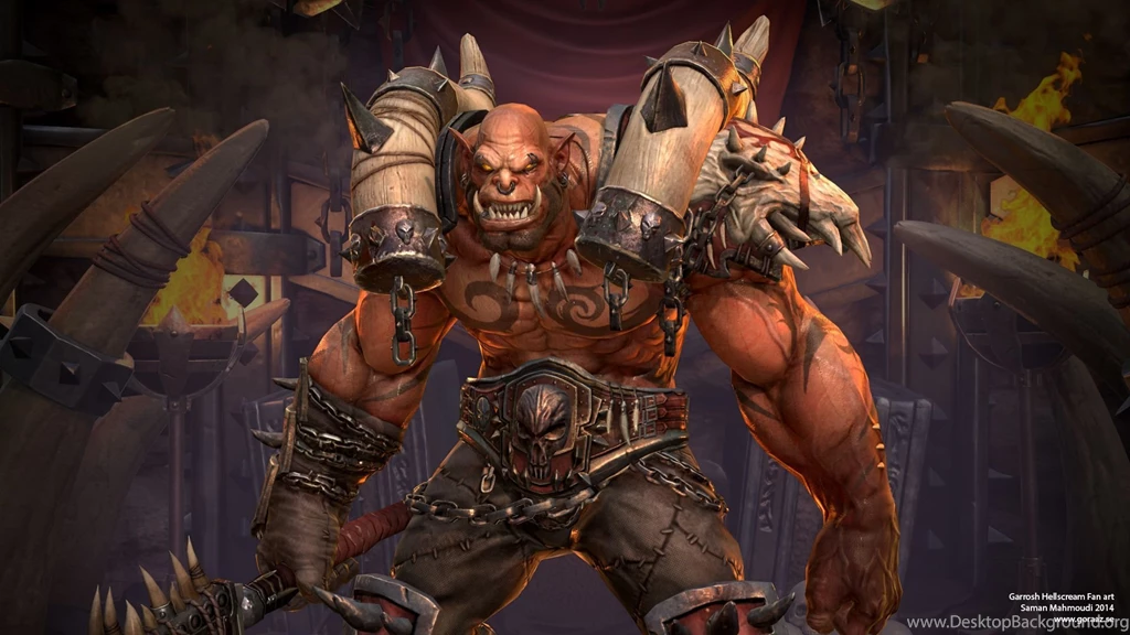Garrosh Hellscrem A Fan Art Piece Polycount