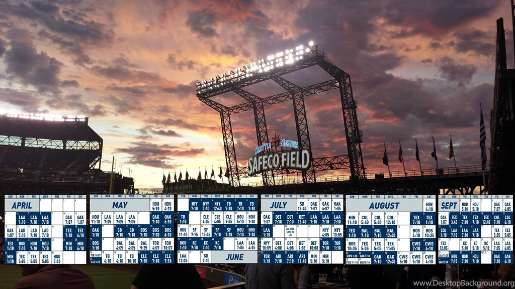 Mariners Desktop Backgrounds With Schedule. I'm No Designer, But I ...