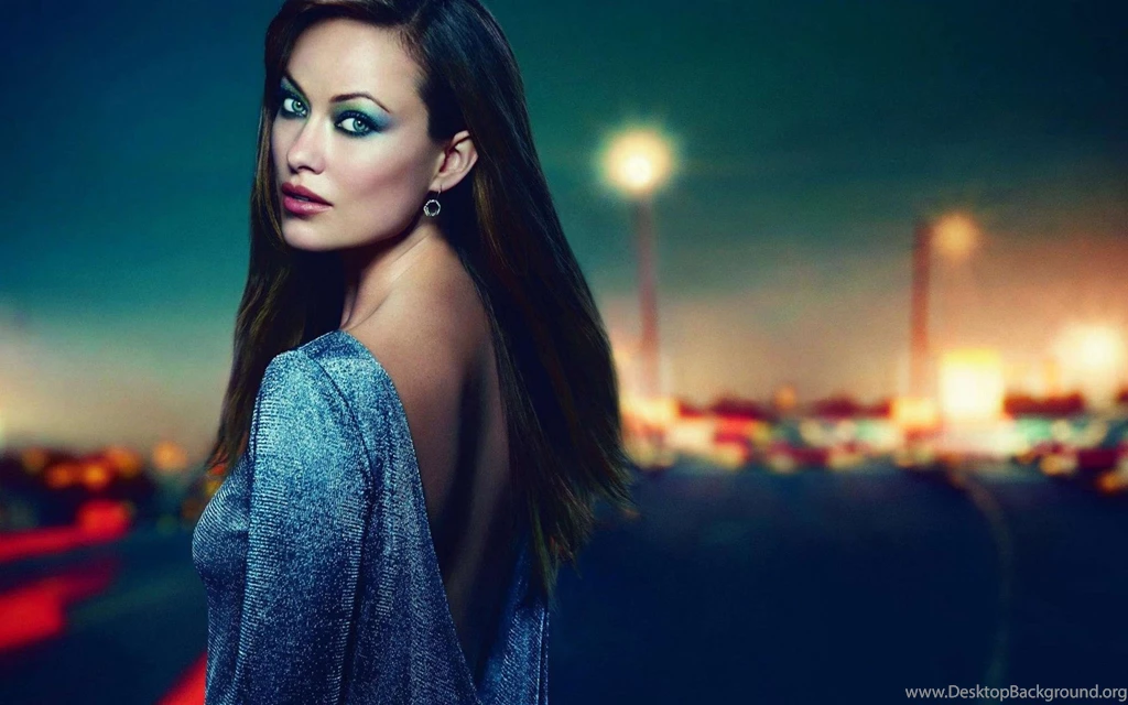 Olivia Wilde Blue Dress Photos Hd Image Wallpapers