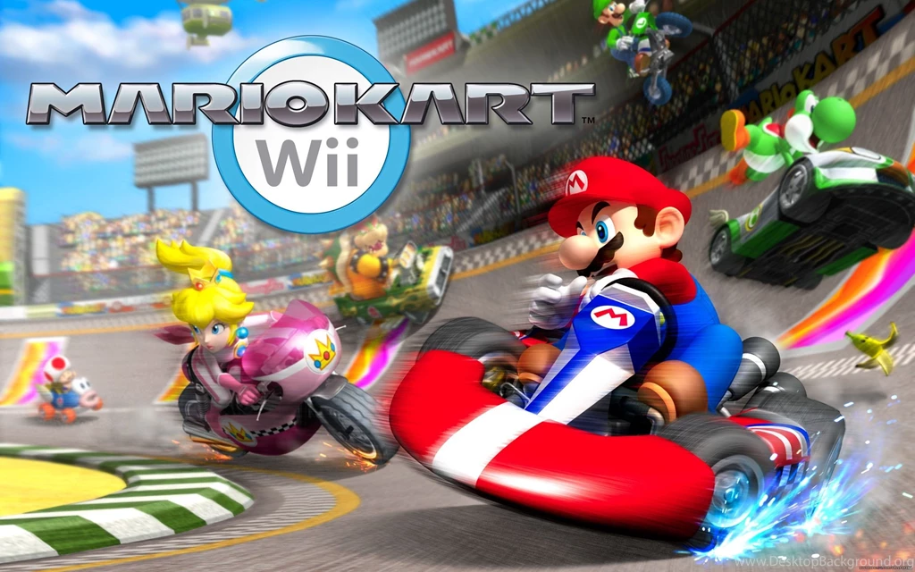 HD Wii Wallpapers, Mario Kart, Super Mario Galaxy 2, Toad