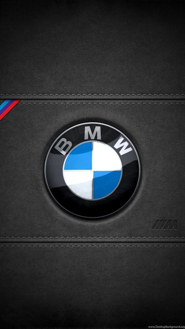 BMW Leather Logo iPhone 5 Wallpapers (640x1136)