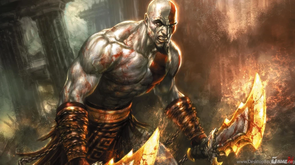 God Of War 4 3D Character Games Wallpapers HD D