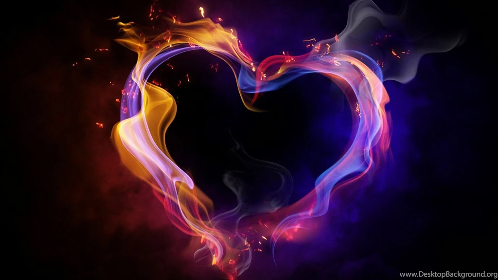 HD Cool Fire Heart Wallpapers HD Full Size   HiReWallpapers 96