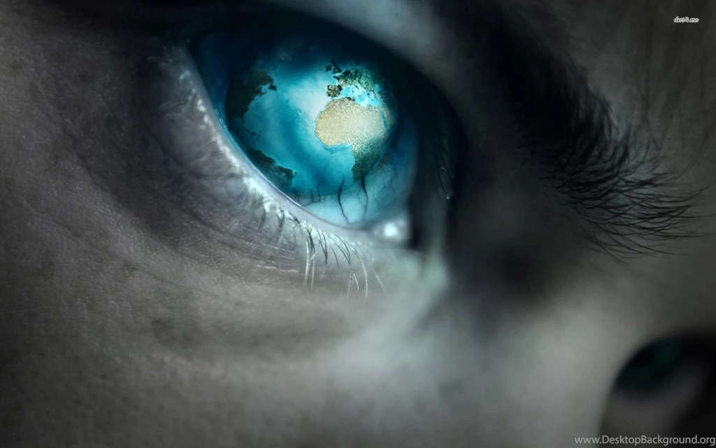 Blue Planet Eye Wallpapers   Digital Art Wallpapers