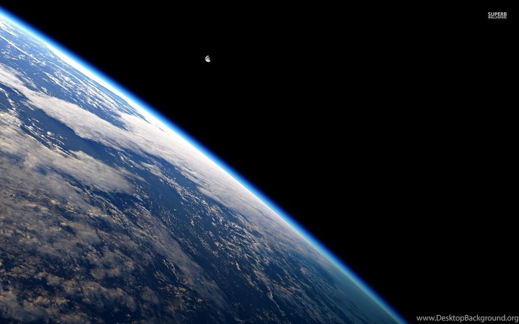 Fluffy Clouds Surrounding The Blue Planet Wallpapers Space ...