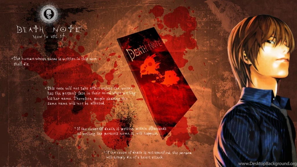 Death Note Yagami Light Wallpapers   (