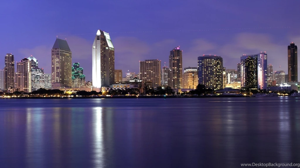 San Diego From Coronado 1920x1080 Wallpapers