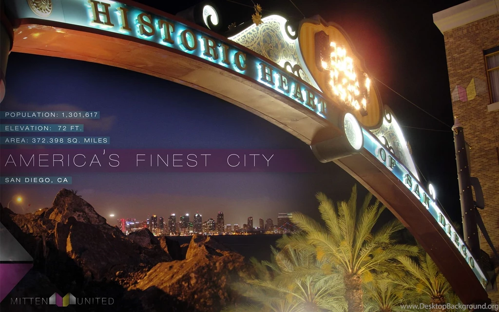 America's Finest City Mittun Creative Design