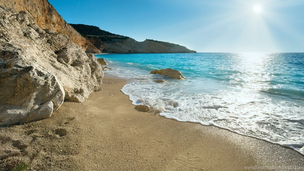 2560x1440 Greece Beach Wallpapers