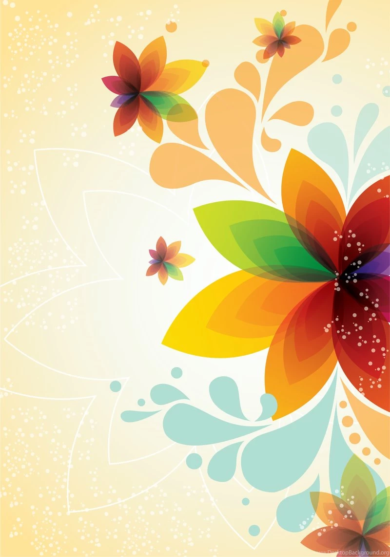Spring Flower Backgrounds Free Vector Download