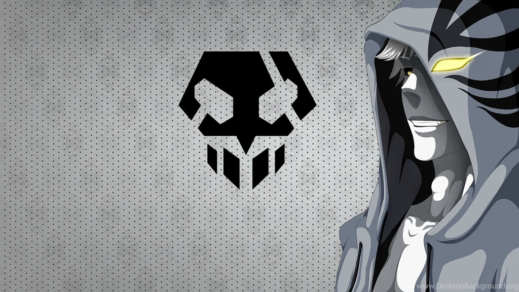 Bleach Grey Backgrounds Hollow Ichigo Kurosaki Ichigo Yellow Eyes ...