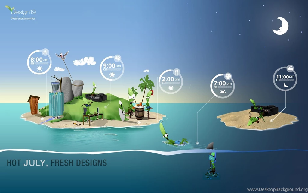 The Free Creative Wallpapers For Computer Screensavers: Art By ...