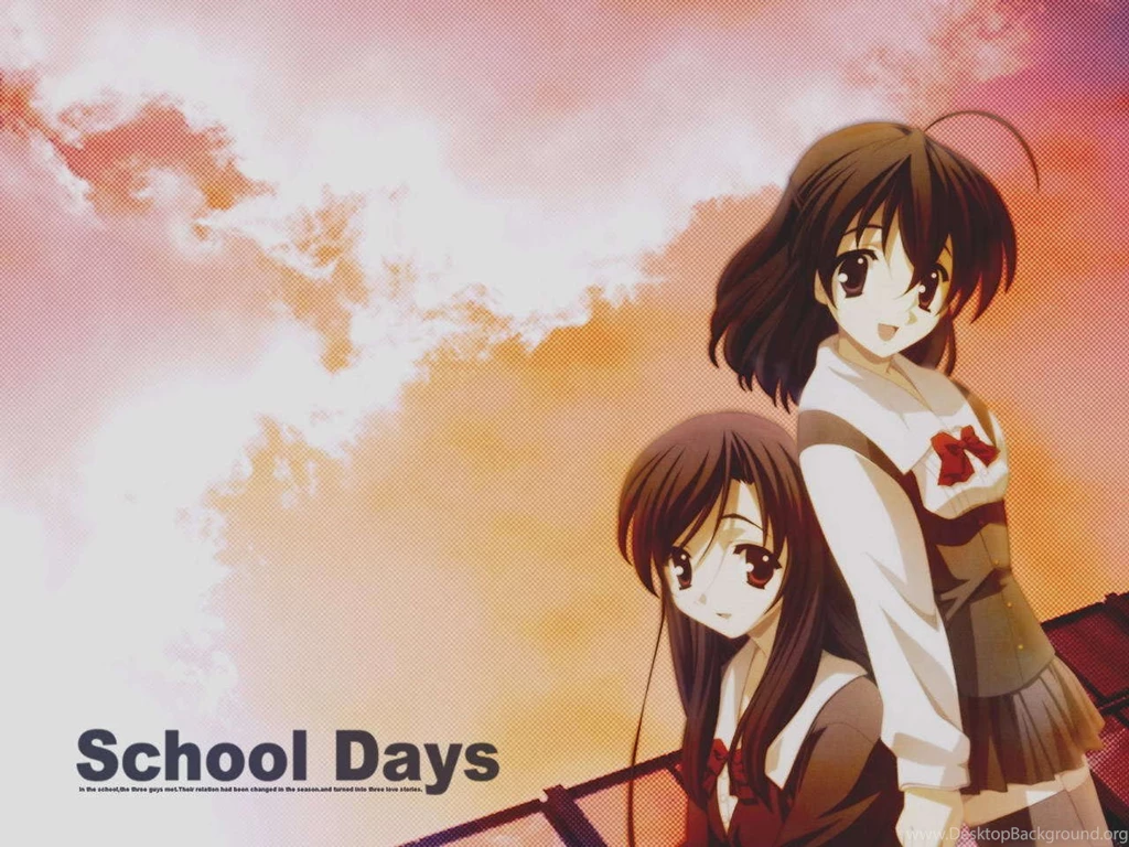School Days School Days Wallpapers (8380335) Fanpop