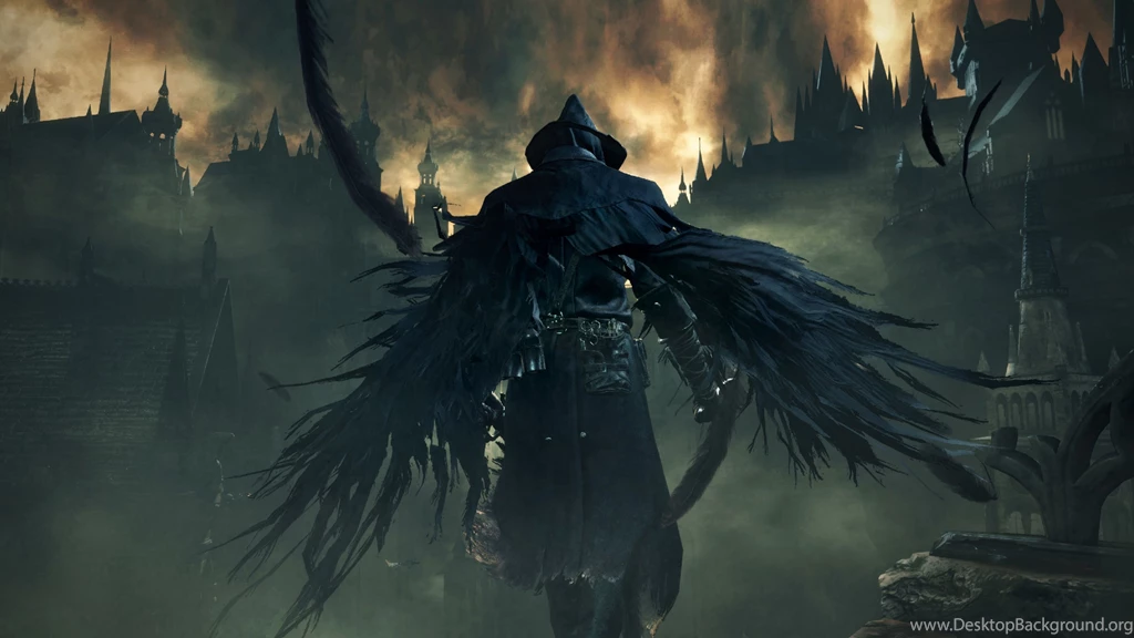 Download Wallpapers 3840x2160 Bloodborne, Dark Souls, Wings ...
