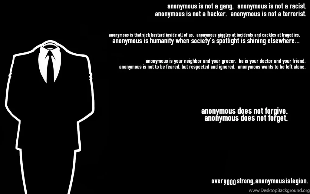 Anonymous Rant Black Backgrounds Dark Wallpapers » WallDevil Best ...