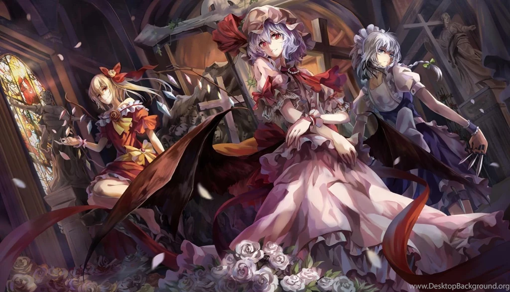 Wallpapers Of The Week: Flandre Scarlet, Remillia Scarlet, & Sakuya ...