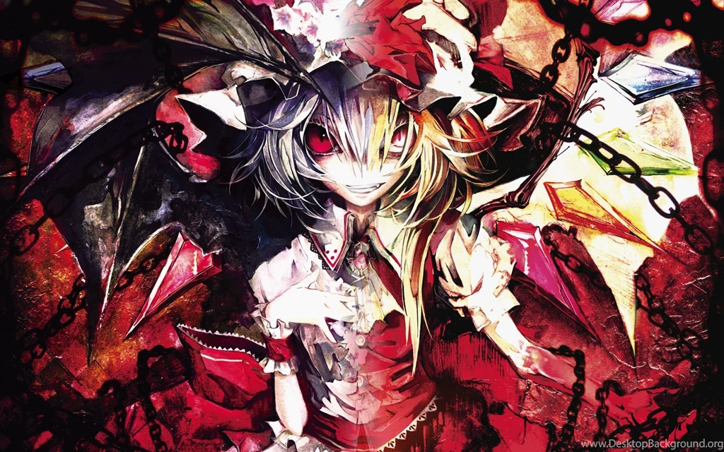 Flandre Scarlet Meola Touhou Wallpapers