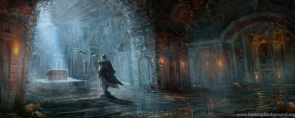 Download Wallpapers 2560x1024 Assassins Creed, Emblem, Backgrounds ...