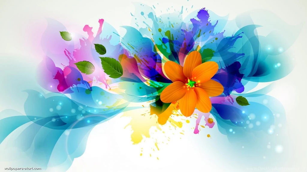 Flower Abstract Wallpapers Wallpapers HD Wide