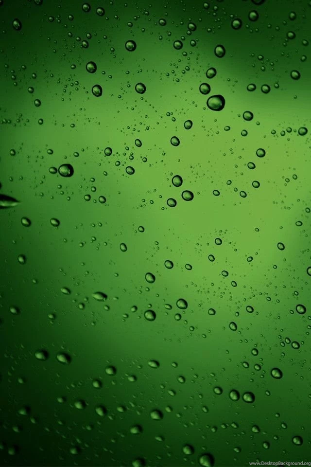 Green Water Bubbles