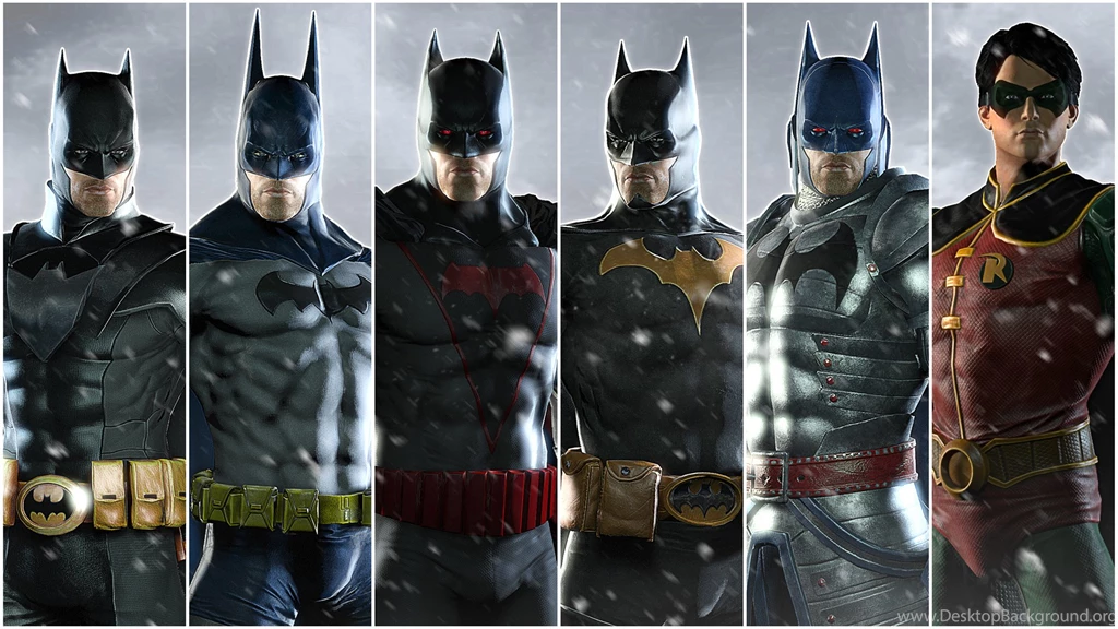 Batman Arkham Origins Skins Wallpaper.