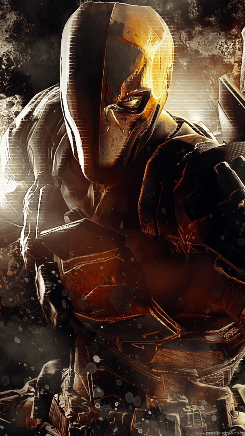 Download Wallpapers 1080x1920 Batman Arkham Origins, Deathstroke ...
