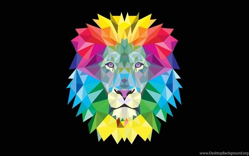 Vector Lion HD Wallpapers Free Desktop Backgrounds And Wallpapers