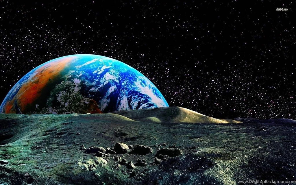 View From The Moon Wallpapers Space Wallpapers