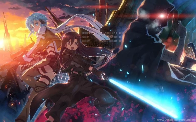Anime Girls, Sword, City Wallpaper,Anime Wallpaper,Girls Wallpapers ...
