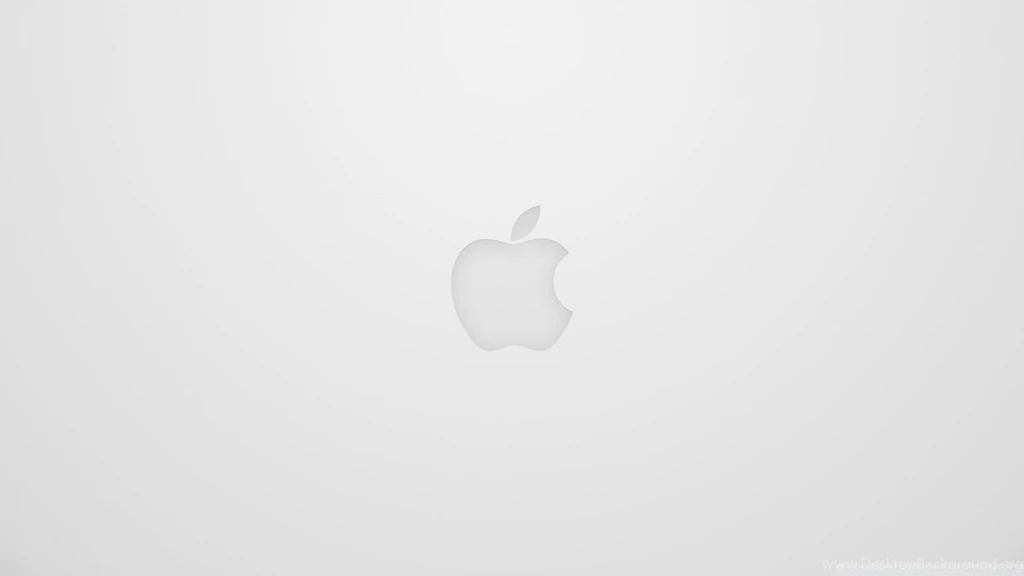 Desktop red apple logo wallpaper white download WideWallpapers ...