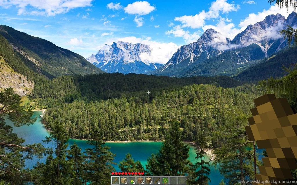 Minecraft In Real World Wallpapers