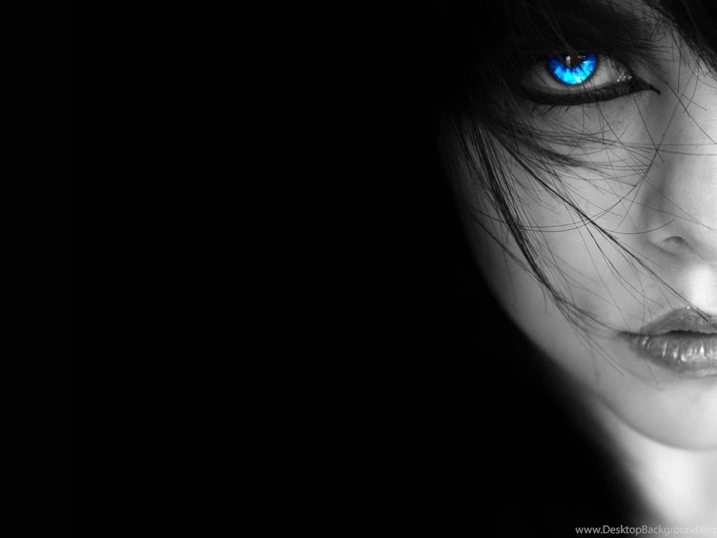 Cute Dark Girl Wallpaper